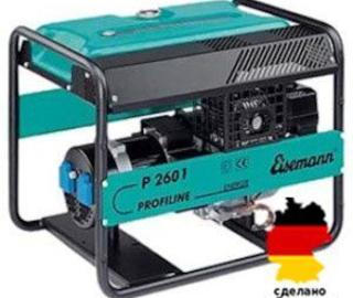 Бензиновый генератор Eisemann P 2601