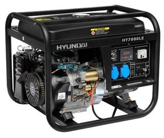 Бензиновый генератор HYUNDAI HY 7000LE Бензиновый генератор HYUNDAI HY 7000LE
