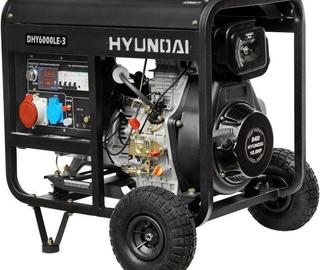 Дизельный генератор HYUNDAI DHY 6000LE Дизельный генератор HYUNDAI DHY 6000LE