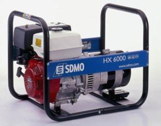 Бензиновый генератор SDMO Intens HX 6000S Бензиновый генератор SDMO Intens HX 6000S