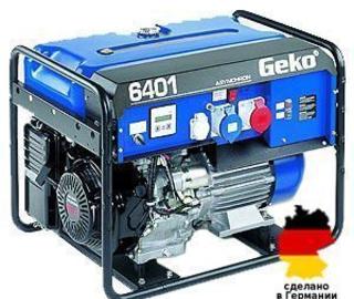 Бензиновый генератор Geko 6401 ED-AA/HHBA