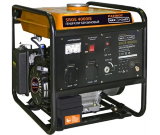 Инверторный генератор Patriot MaxPower SRGE 4000iE Инверторный генератор Patriot MaxPower SRGE 4000iE